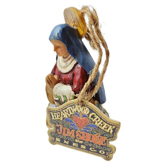Jim Shore Heartwood Creek Virgin Mary JOY TO THE WORLD Nativity By Enesco - Picture 3 of 7
